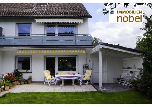 Gartenansicht - Vermietetes Endhaus in ruhiger Lage von Rheidt!