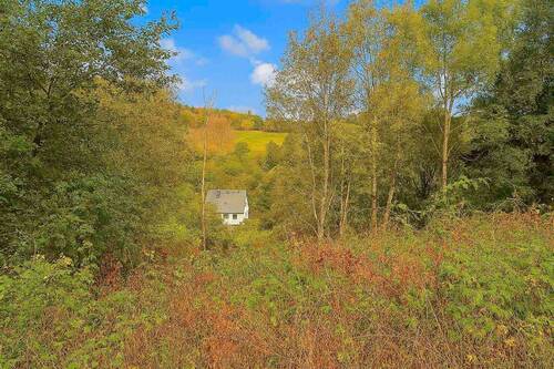 Ansicht obere Straße - Attraktives Hanggrundstück mit Panoramablick in Winterberg-Silbach