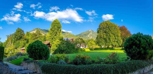 Ausblick Panorama - Idyllisches Grundstück zur Bebauung in den Chiemgauer Bergen