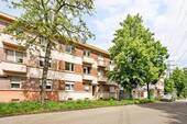 Hausansicht Vorderseite - Gepflegtes Mehrfamilienhaus mit Ausbaupotential in Mannheim