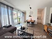  Wohn- Esszimmer - Vermietung - Wohnen am Lindenbusch in Borken-Weseke, Moderne 2-Zimmer-Obergeschosswohnung mit Balkon