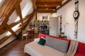 Wohnzimmer - 2 Zimmer Etagenwohnung zum Kaufen in Schwäbisch Hall