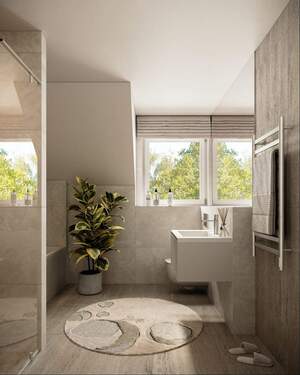 Bad - Doppelhaushälfte mit 111,00 m² in Rückersdorf zum Kaufen