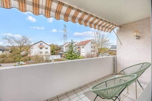 Balkon - *ohne Provision und sofort frei* Gemütliche 3,5-Zi Wohnung mit Balkon - hochwertig renoviert