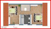 Grundriss Obergeschoss - 