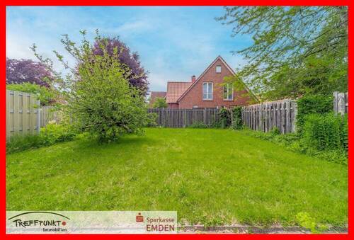 Garten - Doppelhaushälfte mit 111,00 m² in Emden zum Kaufen