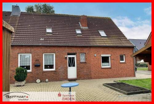 Rückansicht - 6 Zimmer Reihenendhaus zum Kaufen in Emden