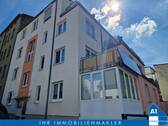 Hausansicht - Giebichenstein: Gepflegte 2-Zimmer-Eigentumswohnung mit Südbalkon und Tiefgaragenstellplatz in ruhiger Lage in Halle (Saale)