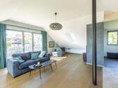 Wohnbereich - 2 Zimmer Etagenwohnung zum Kaufen in Schondorf am Ammersee