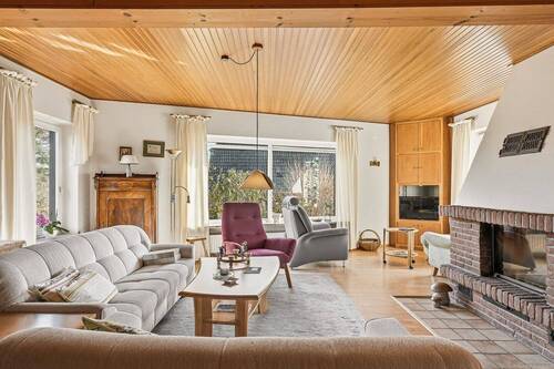 Wohnbereich mit Kamin - 