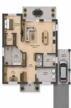 Bild 3 - 3 Zimmer Einfamilienhaus in Attendorn