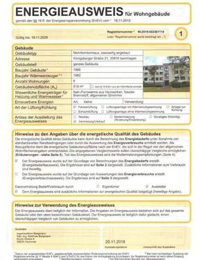 Energieausweis - 