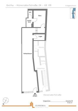 1_H26_EG_GE 09 (1) - 3 Zimmer Gewerbeobjekt (Büro, Produktion, Verkauf) zur Miete in Gotha