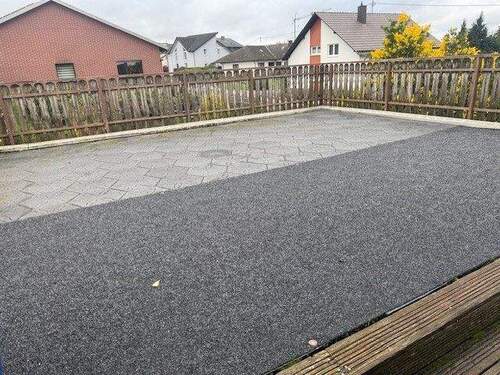 Blick auf Terrasse - 