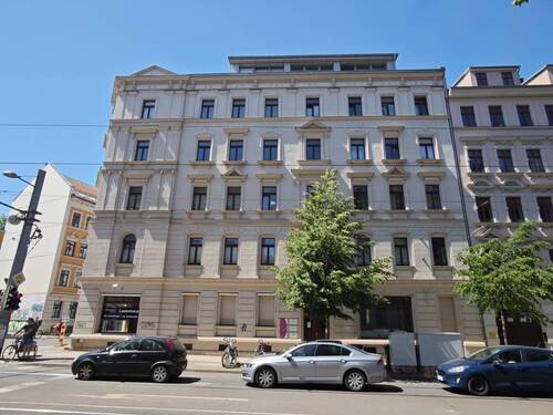 Ansicht - 2-Raum Wohnung mit Balkon in Schleußig frei ab 01.06.2026