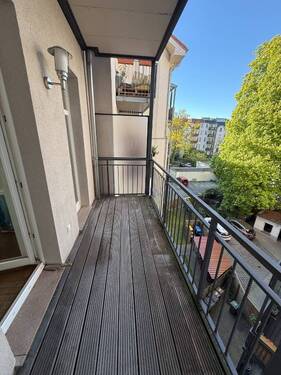 Balkon - 2 Zimmer Etagenwohnung in Leipzig