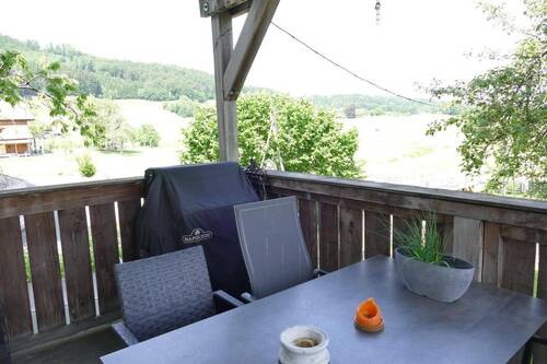Ausblick vom Balkon - 