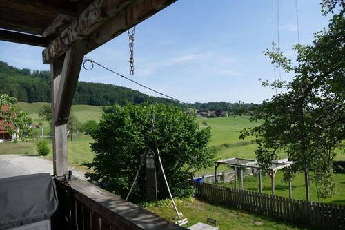 Ausblick vom Balkon - 