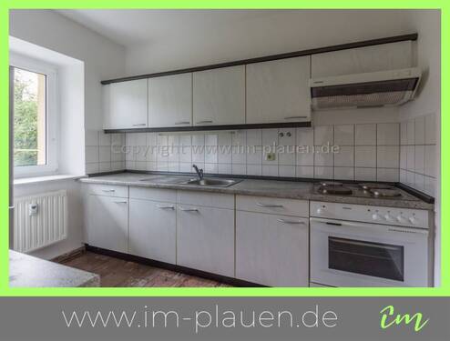 Küche mit EBK - Balkon - Bad mit Fenster - 72 m² 