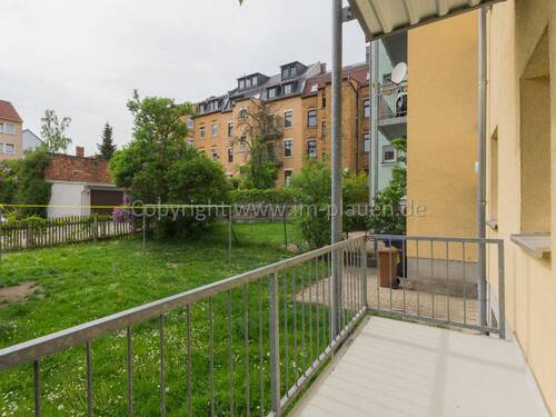Balkon - Etagenwohnung mit 72,00 m&sup2; in Plauen zur Miete