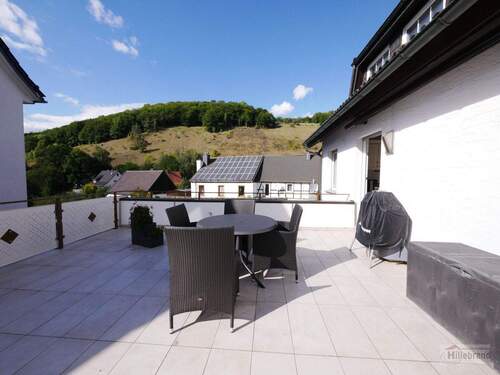 Terrasse - 3 Zimmer Etagenwohnung in Brilon - Messinghausen