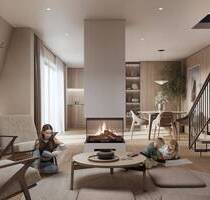 131,90 m² große DG-Maisonettewohnung mit einmaligem Dachgarten in der Südvorstadt. Neubau KfW 40 - Leipzig