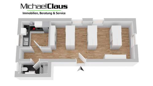 3D-Grundriss Lager.jpg - BüroLager mit Teeküche und WCDusche