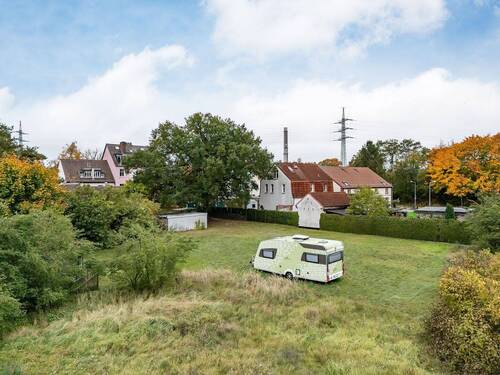 Drohnenaufnahme - Grundstück in Hennigsdorf