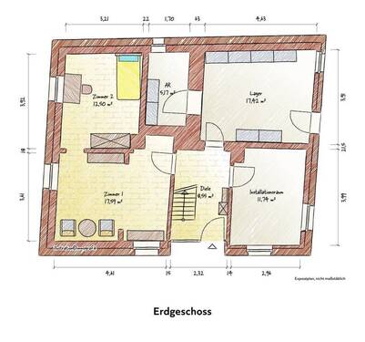 EG (Büro, Hobby, Gewerbe, Gast etc.) - 