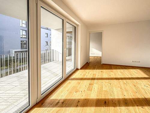 Wohnzimmer - 4 Zimmer Etagenwohnung in Achern