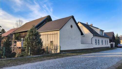 Straßenansicht - Bauernhaus, Landhaus mit 172,10 m&sup2; in Heinersbrück zum Kaufen