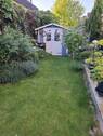 Garten mit Geräteschuppen - 