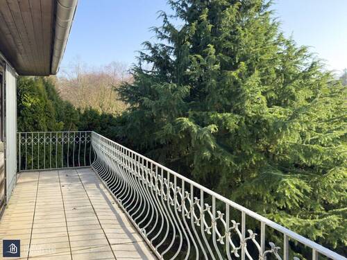 Loggia vor Wohnen & Essen - 