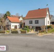 Einfamilienhaus mit Einliegerwohnung und Nebengebäude in Miltitz - Nebelschütz