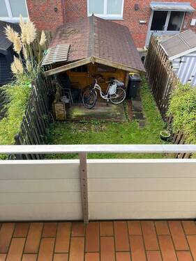 Blick vom Balkon - 4 Zimmer Reihenmittelhaus in Wangerooge