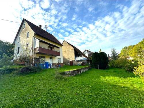 Gartenansicht - 6 Zimmer Einfamilienhaus in Billigheim / Allfeld