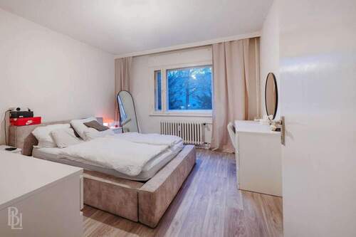 Schlafzimmer - Etagenwohnung mit 61,00 m&sup2; in Berlin zum Kaufen