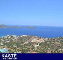 2 benachbarte Baugrundstücke mit fantastischer Aussicht - Elounda