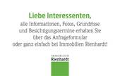 Liebe Interessenten - 