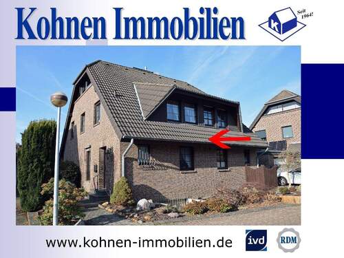 Straßenansicht - Charmante, solide Doppelhaushälfte mit Potenzial in ruhiger und zentraler Lage von 47929 Grefrath