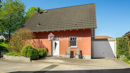 Außenansicht 1 - Familienhaus in Alfter auf Erbpacht: KfW Haus mit Westterrasse, Garten und Energieklasse A+