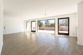 Wohnzimmer - Terrassenwohnung mit 137,00 m&sup2; in Feldafing zum Kaufen