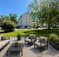 Provisionsfrei! Fantastische und gepflegte 4-Zimmer-EG-Wohnung mit eigenem Garten, Terrasse & Balkon mit ca. 120 qm in Nürnberg Katzwang