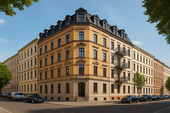 Wohnbeipsiel - 3 Zimmer Etagenwohnung zum Kaufen in Leipzig