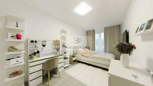 Schlafzimmer - 2 Zimmer Etagenwohnung in Köln