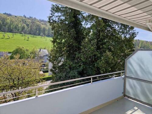 Balkon Blickrichtung Schweiz - 