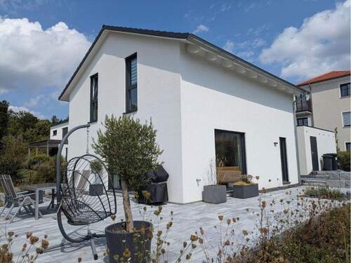 Terrasse - Einfamilienhaus mit 110,00 m&sup2; in Schwend zum Kaufen