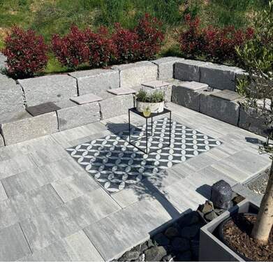 Sitzecke auf der Terrasse - 