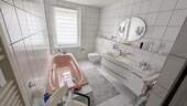 Bad mit Wanne - 