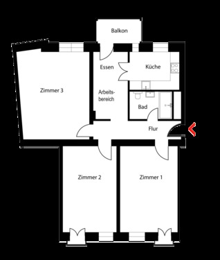 2. Obergeschoss - 